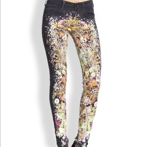 Mother “The Looker” Jeans in Wildflower